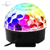 Globo De Luz Led Giratório p/ Festa e Balada /Mp3 /USB/Bluetooth - Chu Angxin