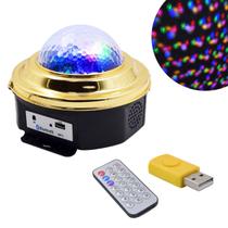 Globo de Luzes Rgb Giratório USB Festa Iluminação Controle Decorativo P/ Eventos Luzes Divertido Discoteca Ritmo Música Globo de Luzes Rgb Giratório USB Festa Iluminação Controle Decorativo P/ Eventos Luzes Divertido Discoteca Ritmo Música