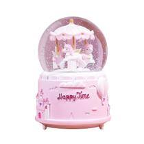 Globo de Neve Musical Vidro quarto de Bebê Enfeite decoração