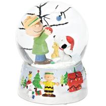 Globo de neve Roman Peanuts Snoopy Charlie Brown Christmas