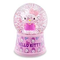 Globo de neve Sanrio Hello Kitty Light-Up para adultos de 15 cm com glitter