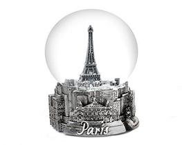 Globo de Neve Torre Eiffel Paris 65mm - Elegante e Encantador
