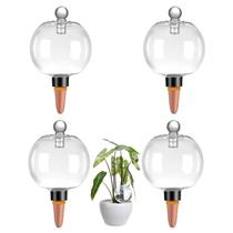 Globo de rega para plantas Ansberta, 4 unidades, 500 ml, autorregável Globo de rega para plantas Ansberta, 4 unidades, 500 ml, autorregável