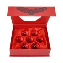 Globo De Resina Dragon Ball Z 7 Estrelas 35cm Laranja Azul Vermelho Anime Ornamento De Mesa