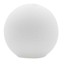 Globo de Vidro 14cm de Diâmetro Leitoso Fosco Esfera Bola Encaixe 5cm