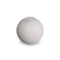 Globo De Vidro 5x12 Leitoso (branco) Peça P/ Reposição Fosca