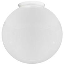 Globo De Vidro Com Colar 15 X 28 Para Poste de Jardim Globo De Vidro Com Colar 15 X 28 Para Poste de Jardim