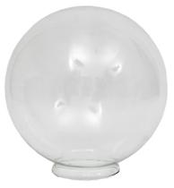 Globo De Vidro Com Colar 15 X 35 P/ Poste de Jardim Globo De Vidro Com Colar 15 X 35 P/ Poste de Jardim