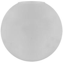Globo De Vidro Lustre Incolor Fosco Esférico Sem Colar 08x15 Globo De Vidro Lustre Incolor Fosco Esférico Sem Colar 08x15