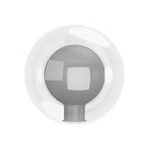 Globo de Vidro Transparente Especial 10cm Encaixe de Rosca 2cm para Reposição