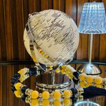 Globo Decorativo Prata Giratório