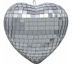 Globo espelhado coracao 40 cm festas eventos - ONE LIGHT Globo espelhado coracao 40 cm festas eventos - ONE LIGHT
