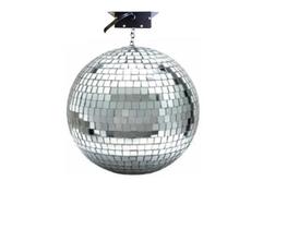 Globo Espelhado para festa 30cm linha profissional top com motor e corrente Globo Espelhado para festa 30cm linha profissional top com motor e corrente