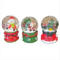 Globo Figura Natalina Sortido Enfeite Natalino Vidro 4,5X7CM Globo Figura Natalina Sortido Enfeite Natalino Vidro 4,5X7CM