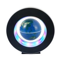 Globo Flutuante LED Mapa Mundi Levitante Luminária Rotativa De Canto De Cama Ornamento De Levitação