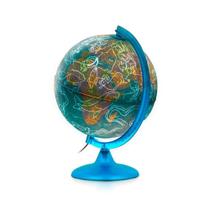 Globo Geográfico Físico Night Day Iluminado 25cm Tecnodidattica Globo Geográfico Físico Night Day Iluminado 25cm Tecnodidattica