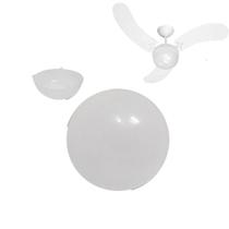 Globo Lustre Montana P/ Ventilador New Montana Venti Delta Globo Lustre Montana P/ Ventilador New Montana Venti Delta