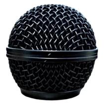 Globo-Metálico Para Microfone Preto