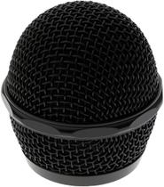 Globo Metálico Preto Alta Qualidade Para Microfone SM-58