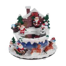 Globo musical holiday xmas ice 14 cm home style