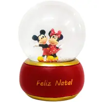 Globo Neve Disney Original Mickey Minnie Neve Enfeite Natal Globo Neve Disney Original Mickey Minnie Neve Enfeite Natal