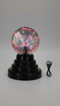 Globo Plasma Esfera 9cm Base 14.5cm USB/Pilhas Globo Plasma Esfera 9cm Base 14.5cm USB/Pilhas