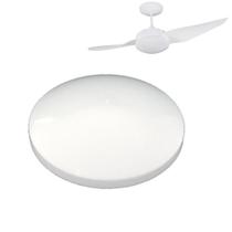 Globo Plástico Para Ventilador De Teto Aliseu Duo Double