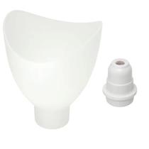 Globo plástico universal para ventilador de teto