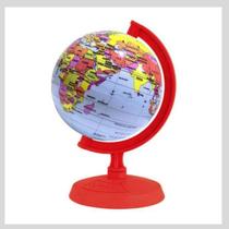 Globo Terrestre 10cm Libreria Baby cor:Vermelho