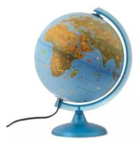 Globo Terrestre Arca Em Português 25cm Com Luz Globo Terrestre Arca Em Português 25cm Com Luz