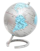 Globo Terrestre Decorativo com 14,2CM de Diâmetro