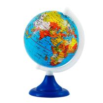 Globo Terrestre Decorativo Giratório 8,5cm Mapa Político