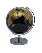 Globo Terrestre Decorativo Mapa Mundi Com Esfera Giratória
