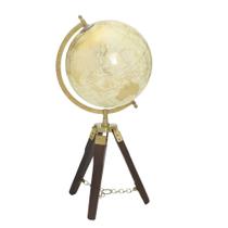 Globo Terrestre Decorativo Tripé em Madeira 49,5cm 16137-PL Globo Terrestre Decorativo Tripé em Madeira 49,5cm 16137-PL