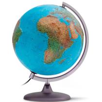 Globo Terrestre em Alto Relevo 30 Cm com Luz - Tecnodidattica - 0333ALFGPB1NF046 Globo Terrestre em Alto Relevo 30 Cm com Luz - Tecnodidattica - 0333ALFGPB1NF046