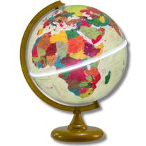 Globo Terrestre Fisico Político 30 Cm De Diâmetro Histórico - Libreria