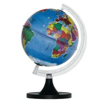 Globo Terrestre Gênio Político Iluminado - 21cm