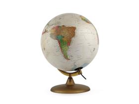 Globo Terrestre Geográfico Decorativo Iluminado Bivolt Discovery Creátion 30cm Tecnodidattica