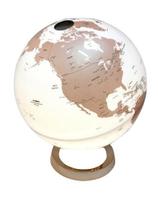 Globo Terrestre Luminoso 30cm Cobre Rosê Gold Tecnodidattica