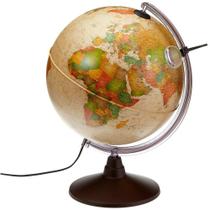 Globo Terrestre Marco Polo Antigo 30 Cm - Com Luz e Lupa - Tecnodidattica - 0330MPANPB1MFL46 Globo Terrestre Marco Polo Antigo 30 Cm - Com Luz e Lupa - Tecnodidattica - 0330MPANPB1MFL46
