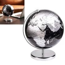 Globo Terrestre Musical Giratorio Toca Musica Mapa Mundi Mesa Escritorio Enfeite Decoração Quarto Sala Geografia Interativo