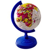 Globo Terrestre Político Giratório Baby Azul