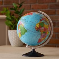 Globo Terrestre Político Mapa Mundi . Total 43cm Giratorio