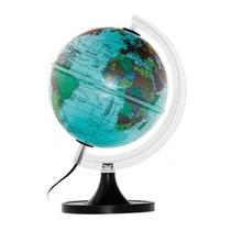 Globo Terrestre Político Verde Luminoso Lâmpada Led 21cm diâmetro - LIBRERIA