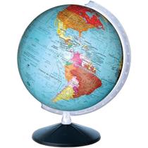 Globo Terrestre Studio Político 30CM - com Divisas Internacionais e Interestaduais