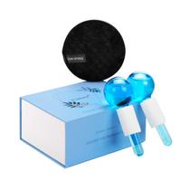 Globos de gelo faciais CIBLUTY para ferramenta de massagem, conjunto de 2 peças