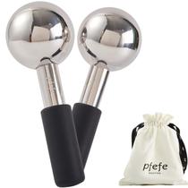 Globos de gelo Pfefe para rosto e olhos em aço inoxidável