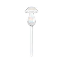 Globos De Vidro Em Forma De Cogumelo Arco-Íris Com Sistema De Irrigação Por Gotejamento Para Plantas Globos De Vidro Em Forma De Cogumelo Arco-Íris Com Sistema De Irrigação Por Gotejamento Para Plantas