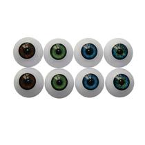 Globos oculares de Halloween de acrílico DoubleWood de 24 mm, 4 pares, 4 cores Globos oculares de Halloween de acrílico DoubleWood de 24 mm, 4 pares, 4 cores