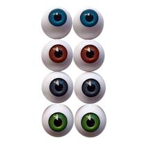 Globos oculares de plástico DoubleWood Halloween 4 pares de 26 mm de diâmetro Globos oculares de plástico DoubleWood Halloween 4 pares de 26 mm de diâmetro
